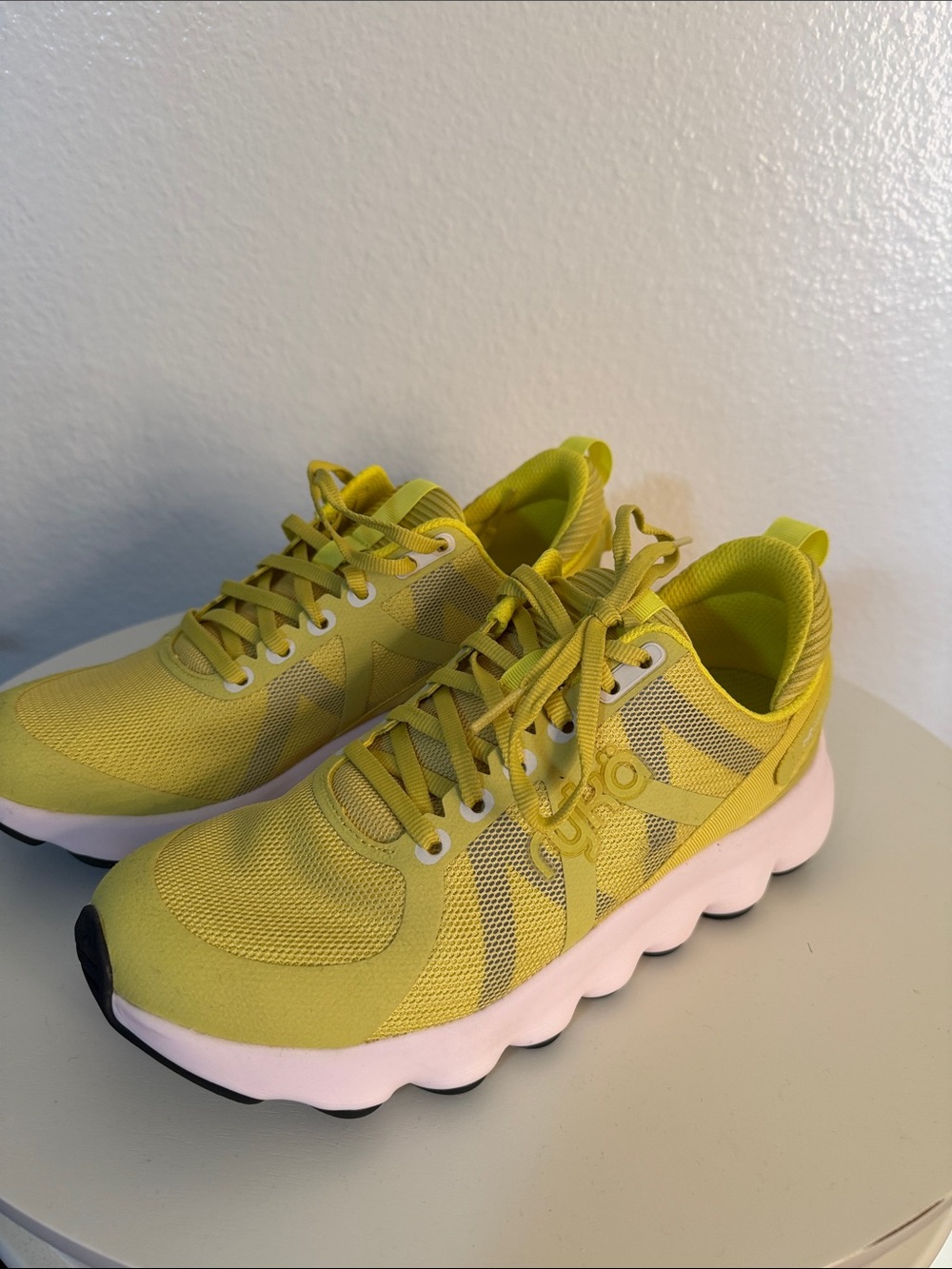 Ryka Women's Athletic Sneakers in Yellow with White Sole
